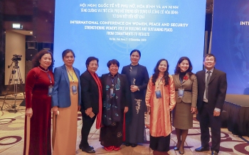 Thúc đẩy bình đẳng giới và tăng cường vai trò phụ nữ trong xây dựng hòa bình là chính sách ưu tiên của Việt Nam