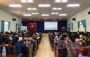 Hội LHPN thị xã Bình Long tổ chức lớp tập huấn  nghiệp vụ công tác hội phụ nữ năm 2022