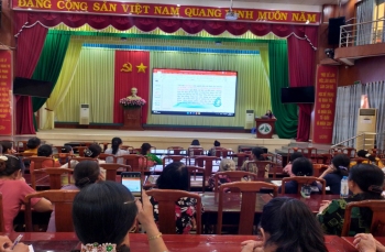 Hội LHPN thành phố Đồng Xoài tổ chức Hội nghị triển khai Nghị quyết  Đại hội đại biểu Phụ nữ các cấp và bồi dưỡng nghiệp vụ công tác Hội năm 2022