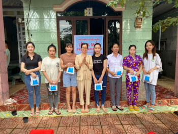 Hội LHPN xã Tiến Hưng: Ra mắt chi hội phụ nữ khu nhà trọ Long Hòe