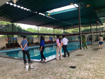 Hội LHPN huyện Chơn Thành tham gia kiểm tra công tác bảo vệ, chăm sóc và phòng chống tai nạn thương tích, đuối nước trẻ em năm 2022