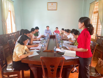 Giám sát việc thực hiện Luật phòng, chống bạo lực gia đình đối với phụ nữ và trẻ em tại phường Thác Mơ và xã Long Giang, thị xã Phước Long