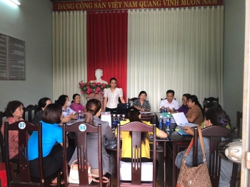 Hội LHPN thị xã Bình Long kiểm tra hoạt động công tác Hội  và phong trào phụ nữ năm 2022