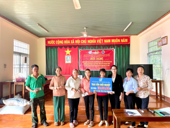 Hội LHPN xã Lộc Thành ra mắt mô hình “ Phụ nữ bảo vệ đường biên, cột mốc”