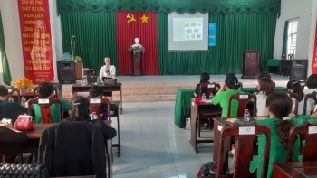 Hội LHPN tỉnh Bình Phước truyền thông điểm về bảo vệ môi trường