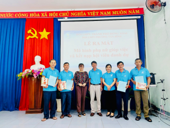 Hội LHPN thành phố Đồng Xoài: Đẩy mạnh công tác kết nạp hội viên danh dự là nam giới góp phần thúc đẩy bình đẳng giới
