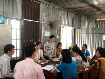 Hội LHPN tỉnh Bình Phước kiểm tra hoạt động ủy thác  cho vay vốn từ Ngân hàng Chính sách xã hội tại huyện Phú Riềng