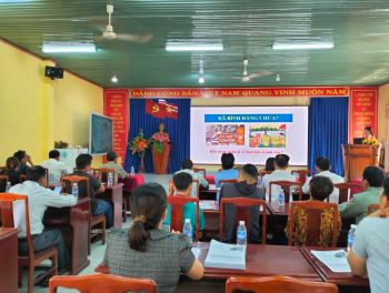 Hội LHPN tỉnh Bình Phước tổ chức lớp tập huấn lồng ghép giới cho cán bộ thôn, ấp
